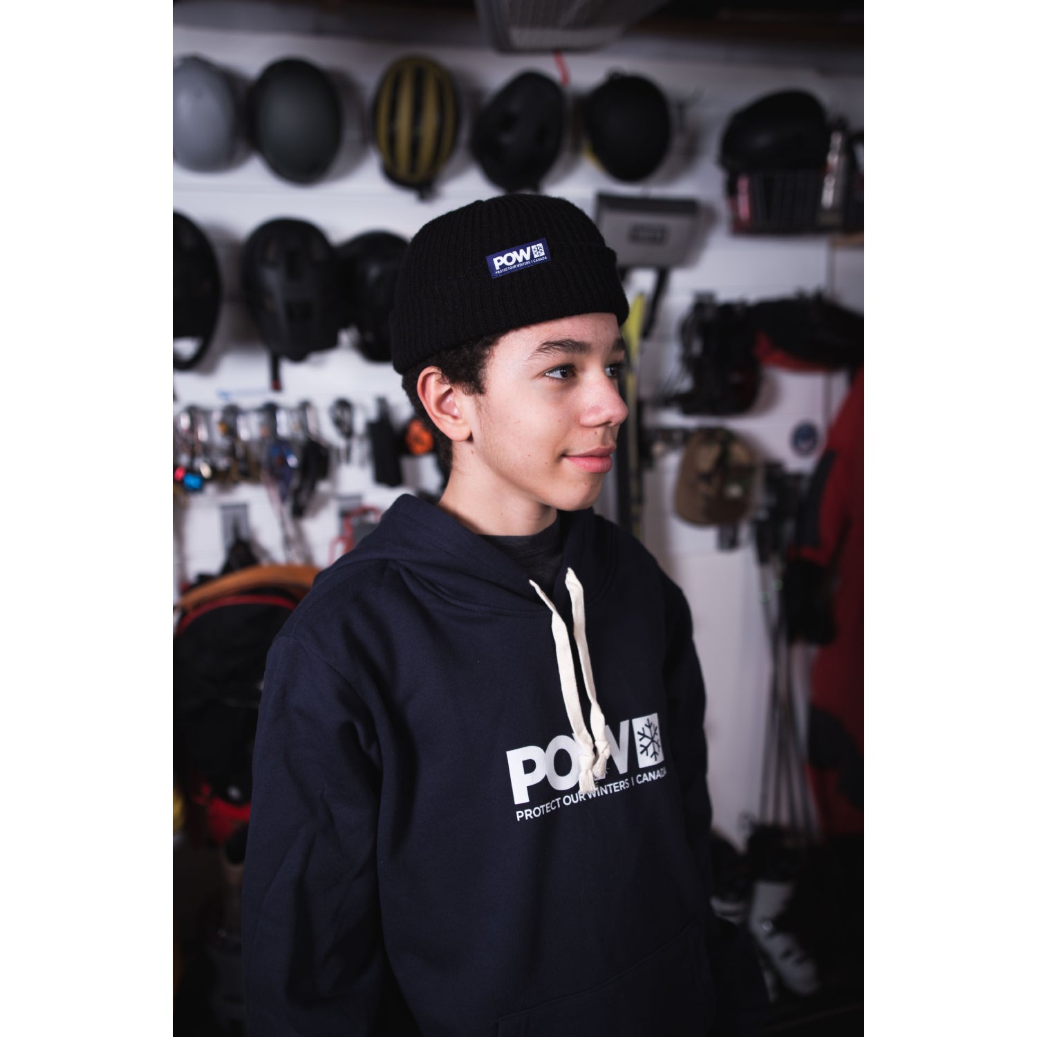 POW Canada Logo Beanie