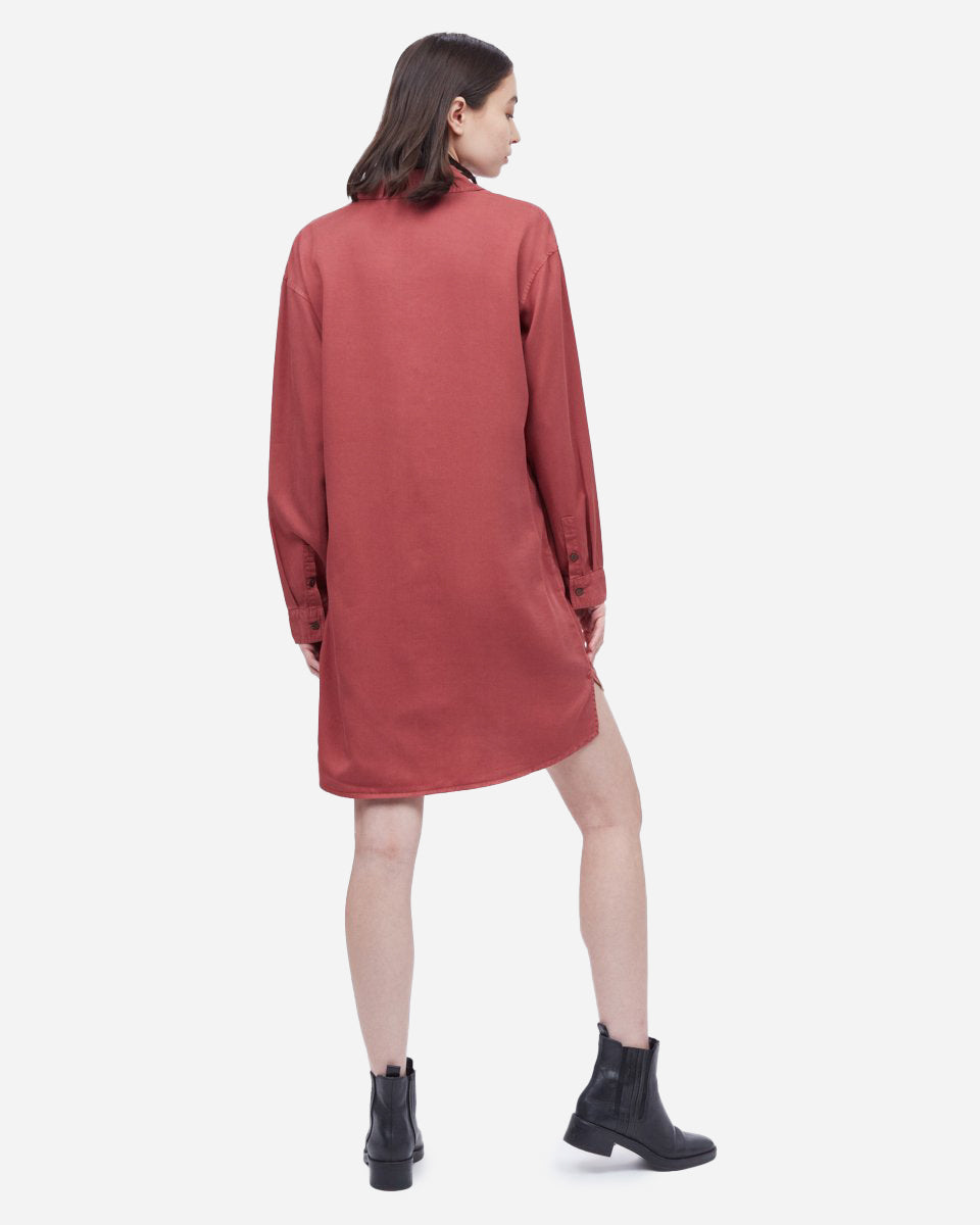 Oversized Shirt Dress