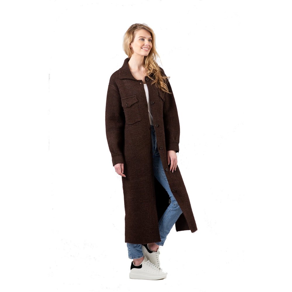 Lyla and Luxe Beckham Womens Long Coat 2023