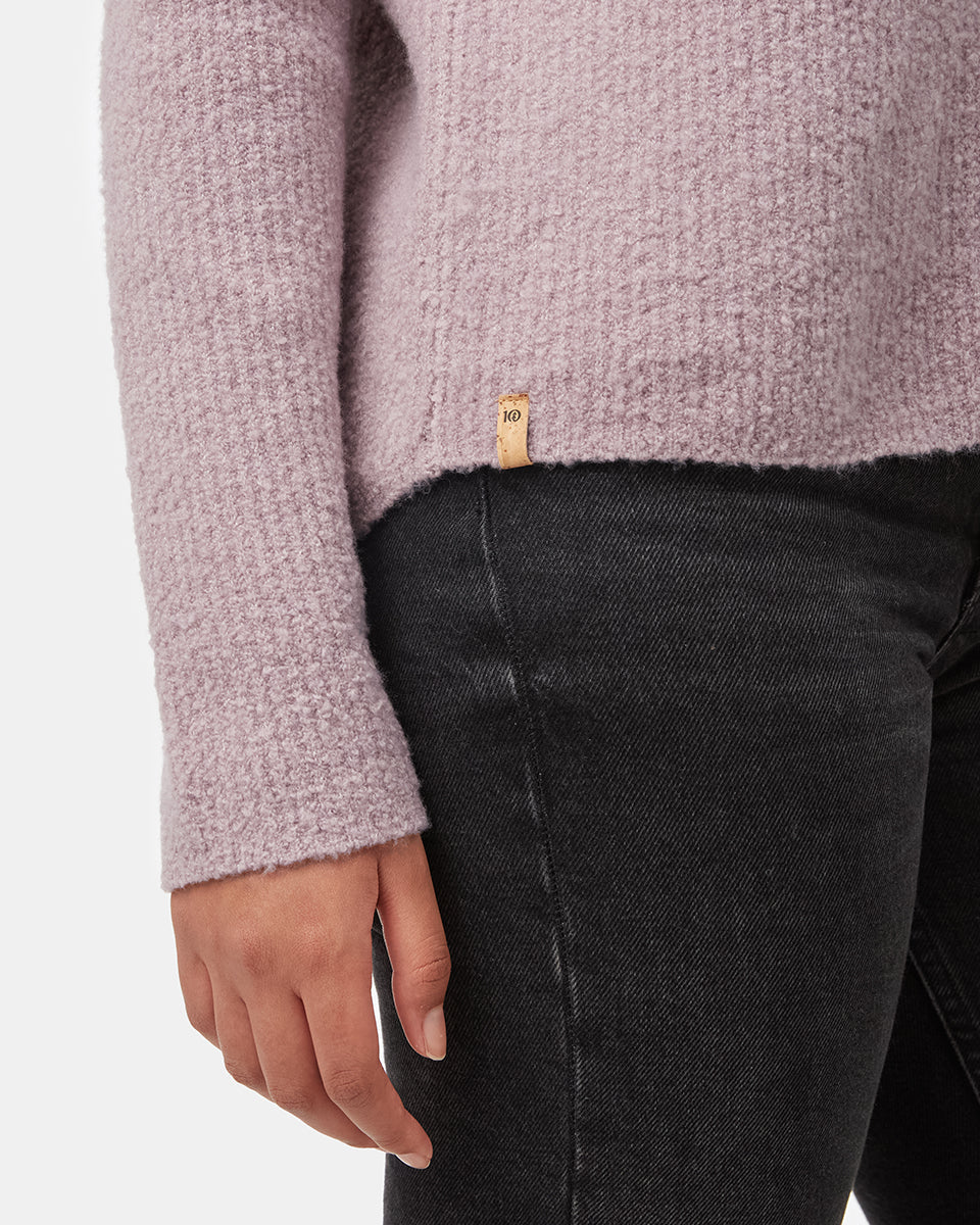 Highline Fuzzy V-Neck Sweater