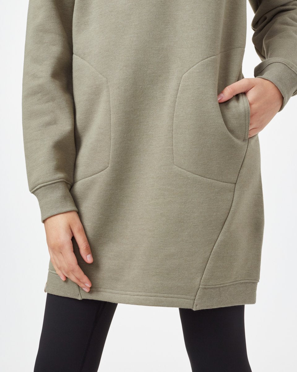 Fleece Crew Dress