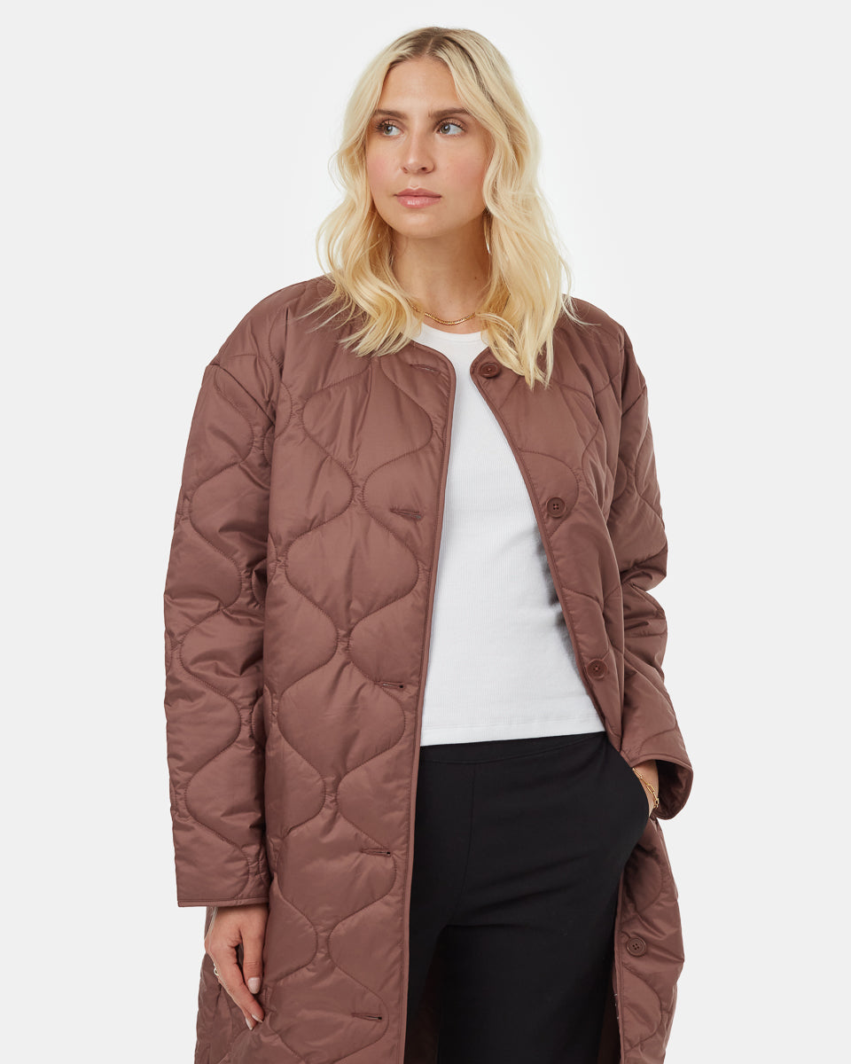 Quilted Cloud Shell Jacket