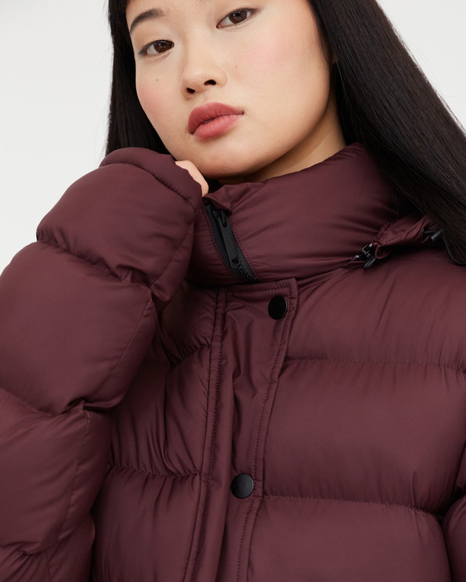 Ungendered Cloud Shell Mid-Length Puffer