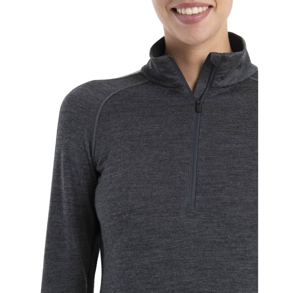 Icebreaker Merino 200 ZoneKnit Womens LS Half Zip