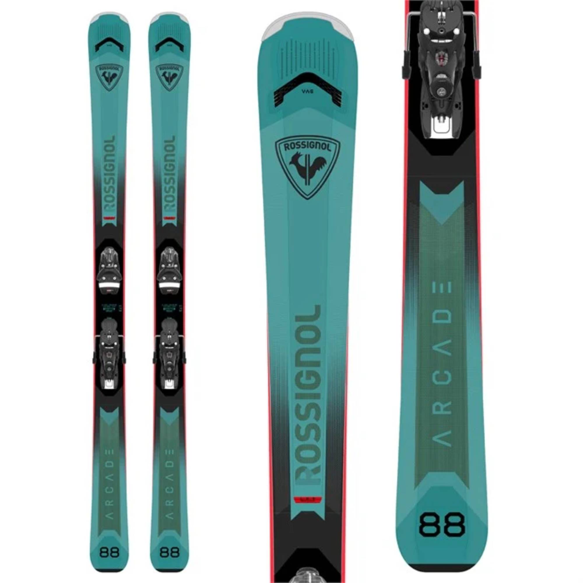 Rossignol Arcade 88 Ski + SPX 12 K GW Binding 2025