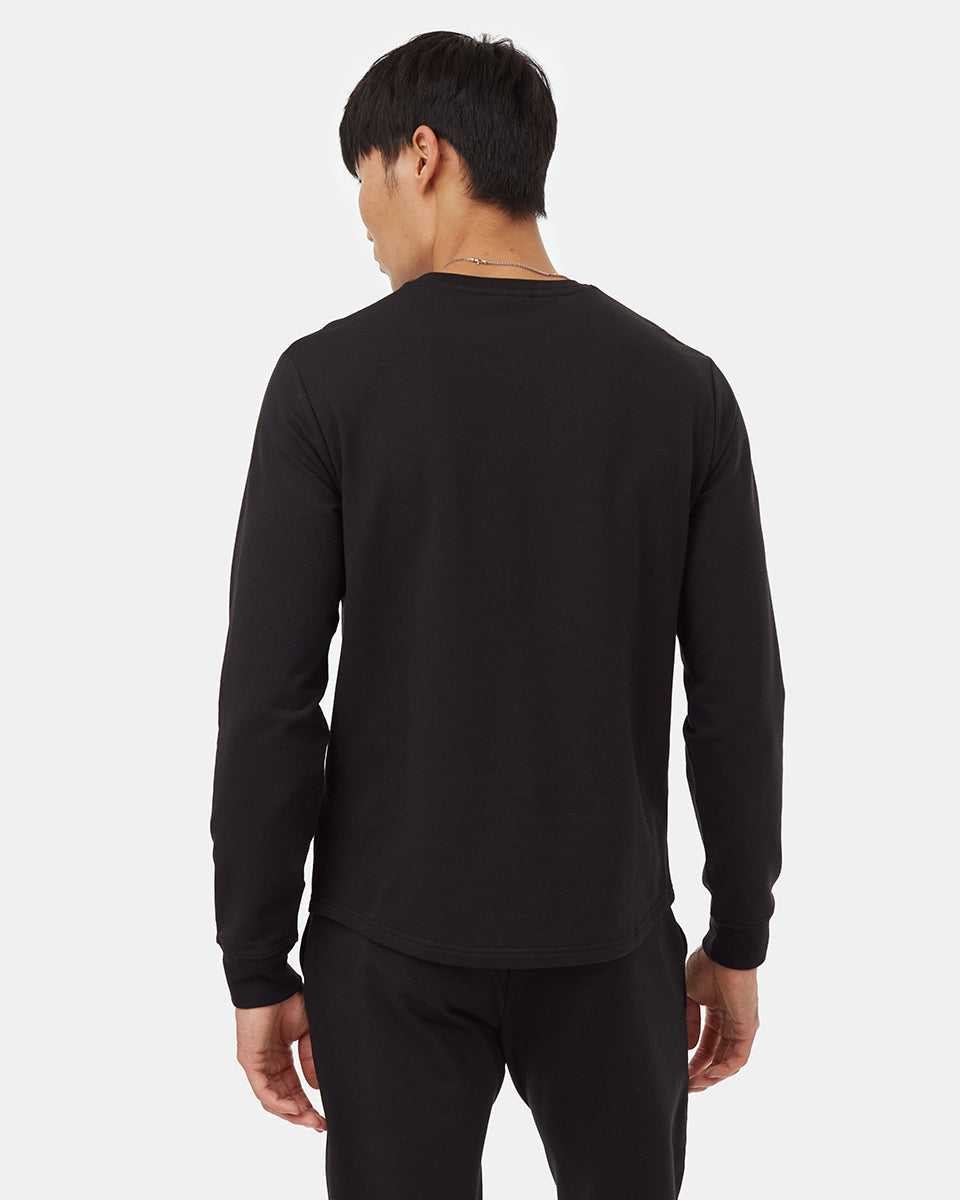 Lounge Shirt Tail Hem Crew