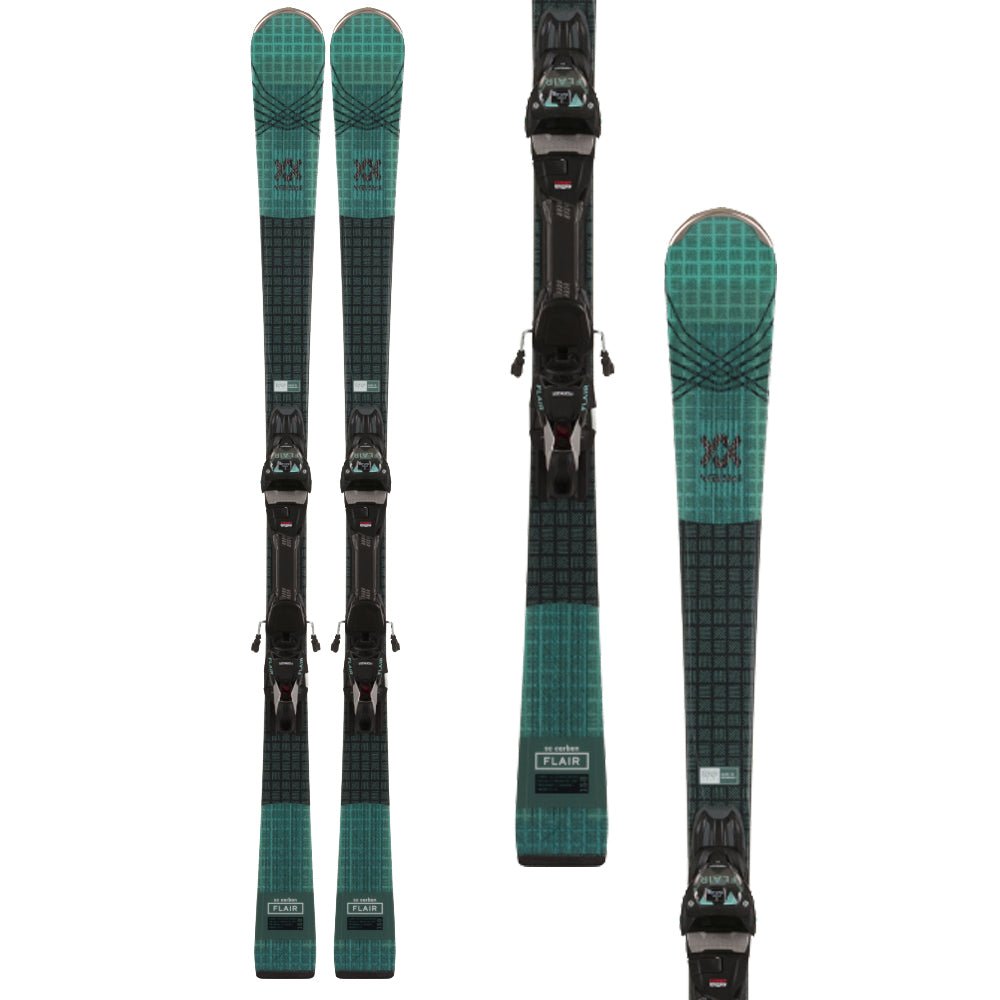 Volkl Flair SC Carbon Womens Ski + VMotion 11 GW Binding 2023