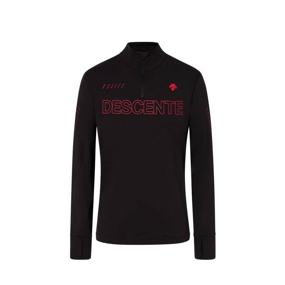 Descente Logo Mens Zip Turtleneck 2023