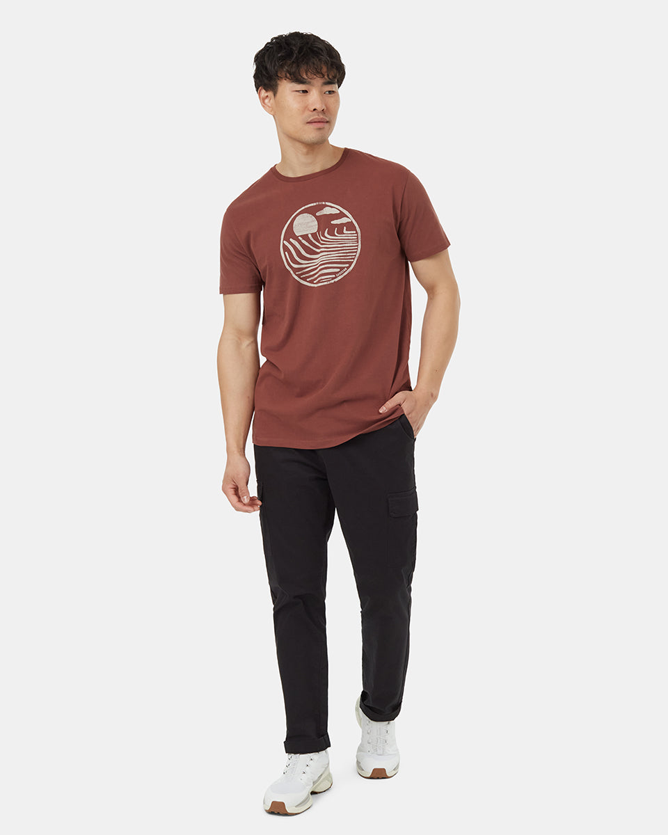 Regenerative Cotton Crop Lines T-Shirt