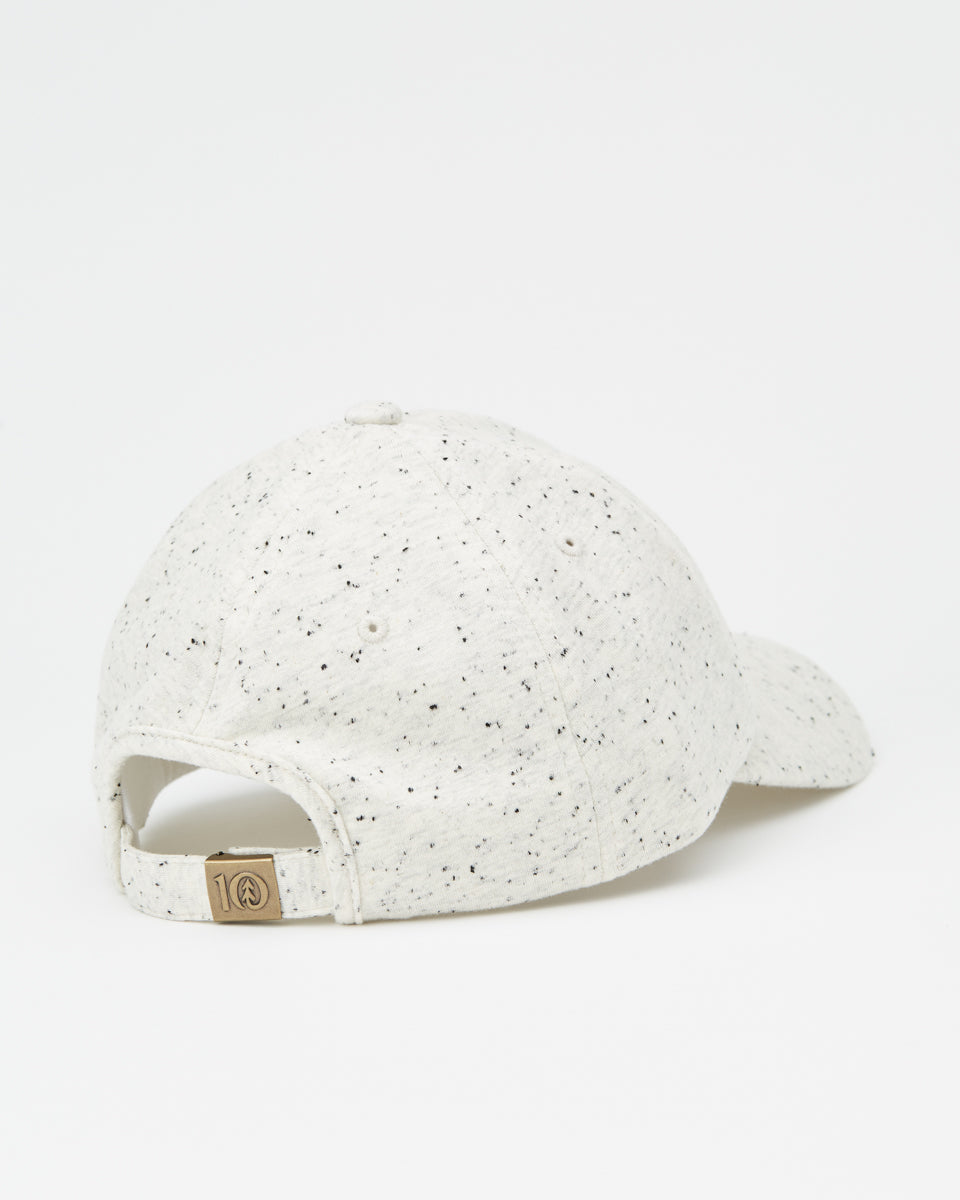 Sun Embroidery Fleck Jersey Peak Hat