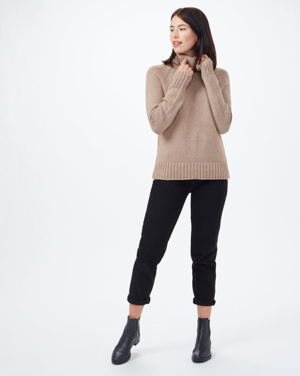 Highline Wool Turtleneck Sweater