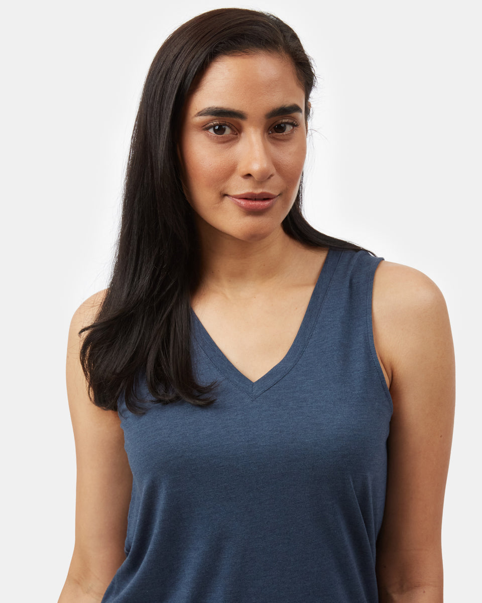 TreeBlend V-Neck Tank