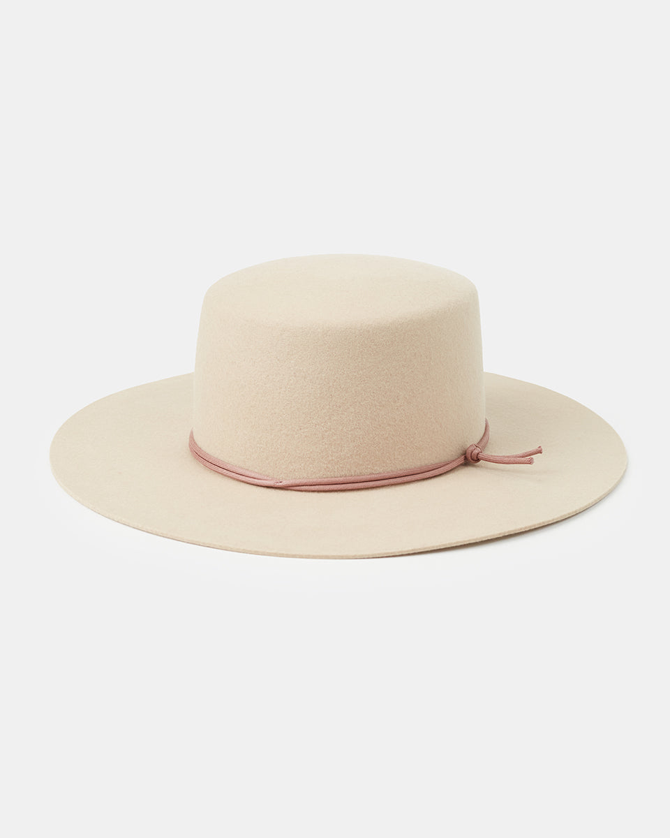 Harlow Boater Hat