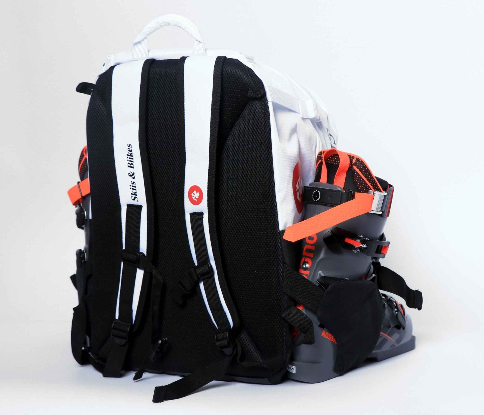 S&B x Alpine Ontario White Bootbackpack