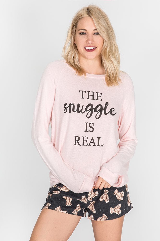 PJ Salvage The Snuggle Is Real Ladies Crew 2019