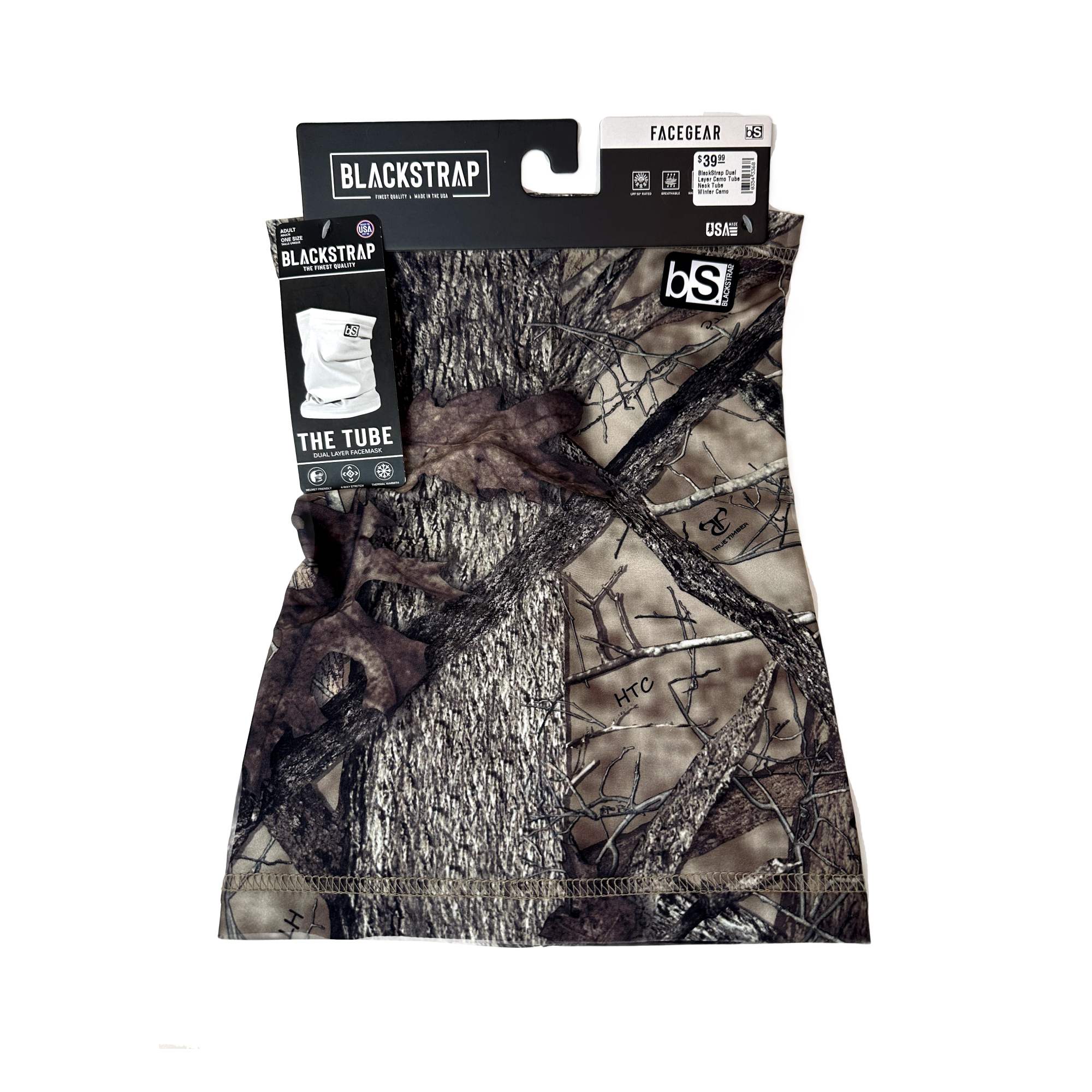 BlackStrap Dual Layer Camo Tube Neck Tube