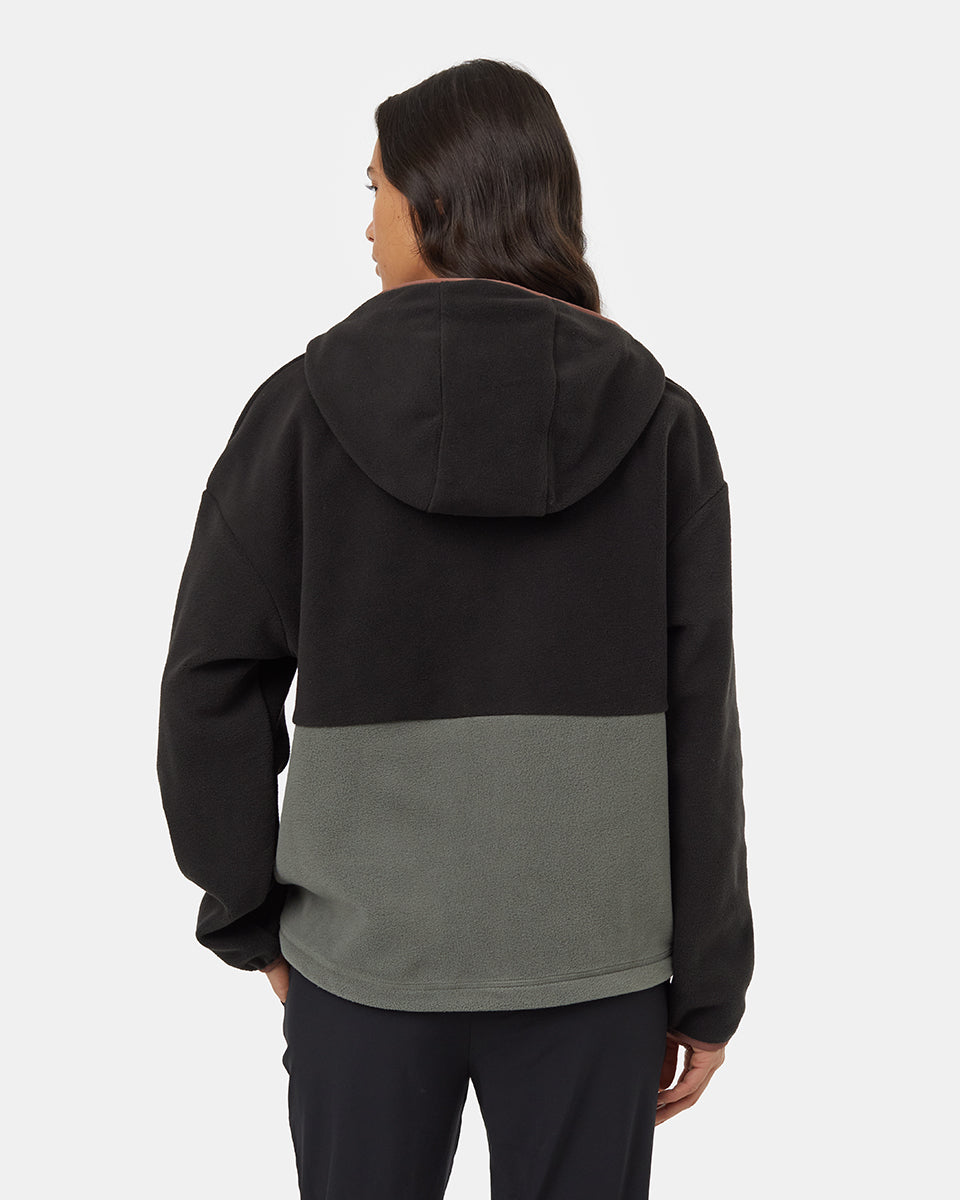 Recycled MicroFleece Contrast 1/4 Zip