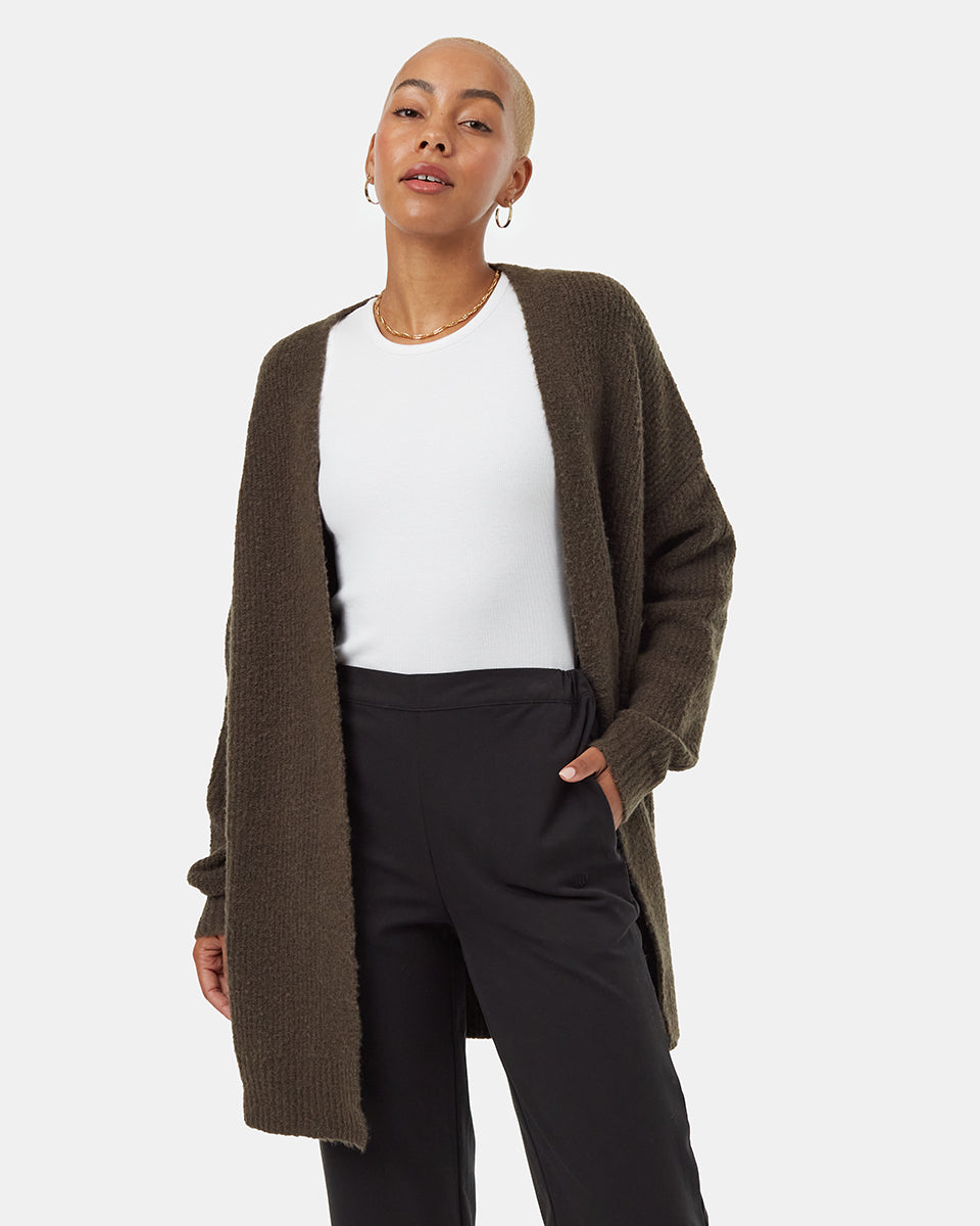 Highline Fuzzy Open Cardigan