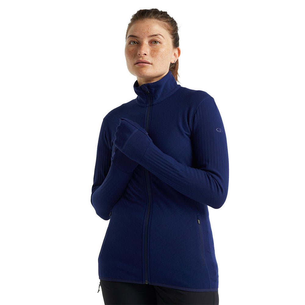 Icebreaker Descender Womens LS Zip