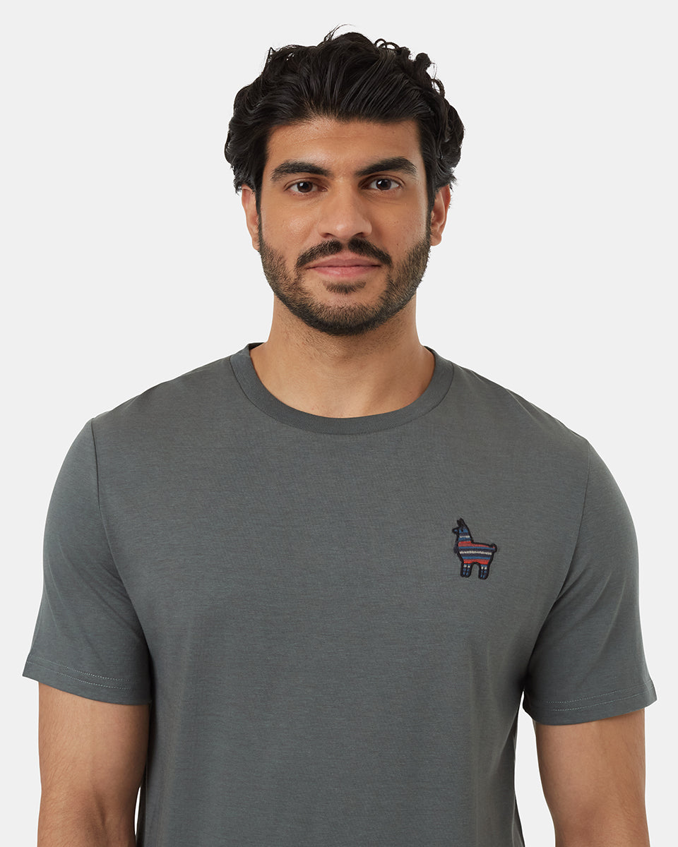 Peru Embroidered Llama T-Shirt