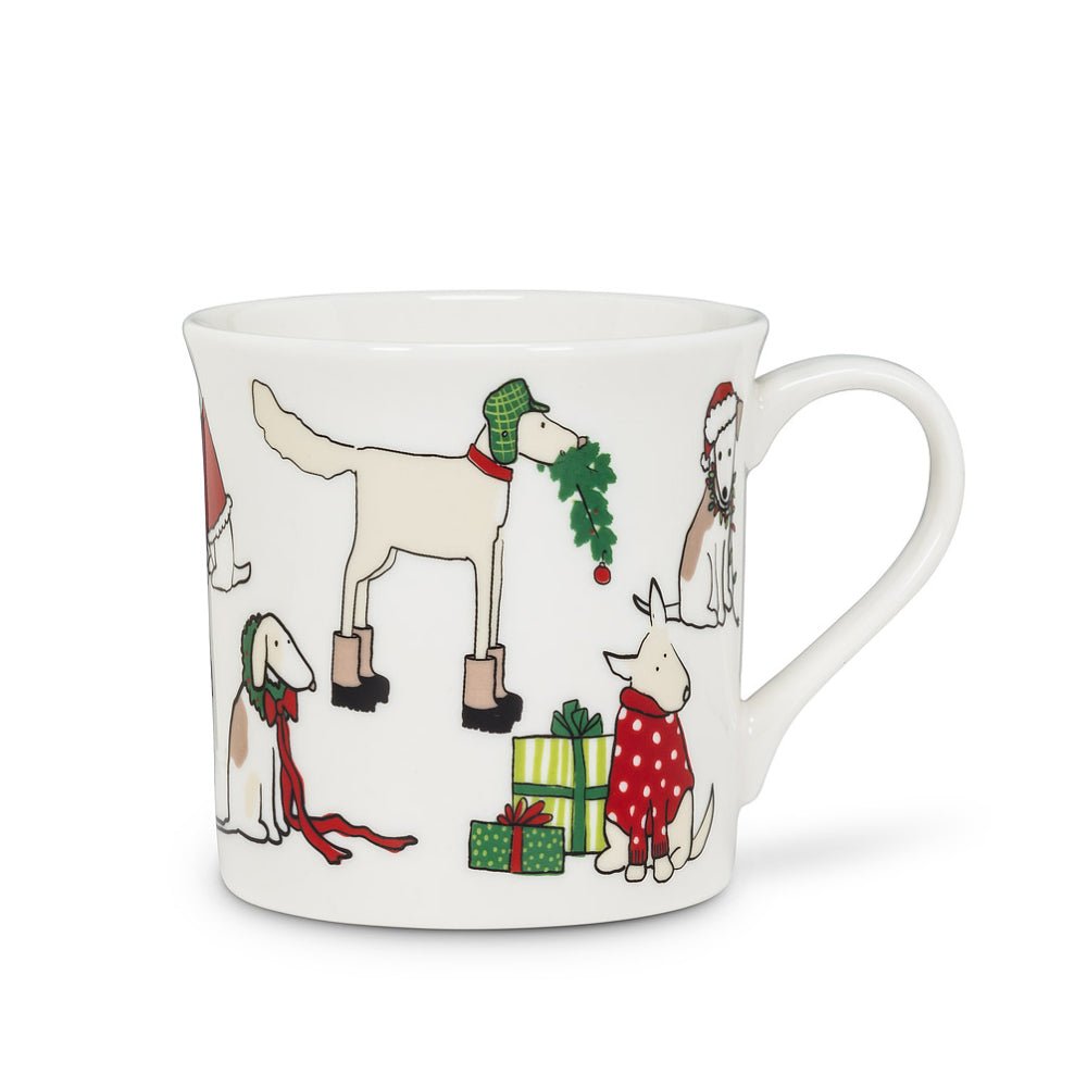 Abbott Holiday Dogs Mug