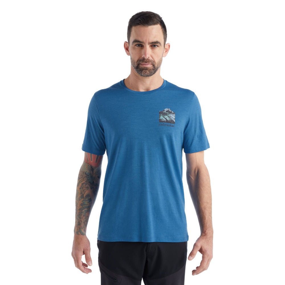 Icebreaker Tech Lite II South Alp Mens SS Tee