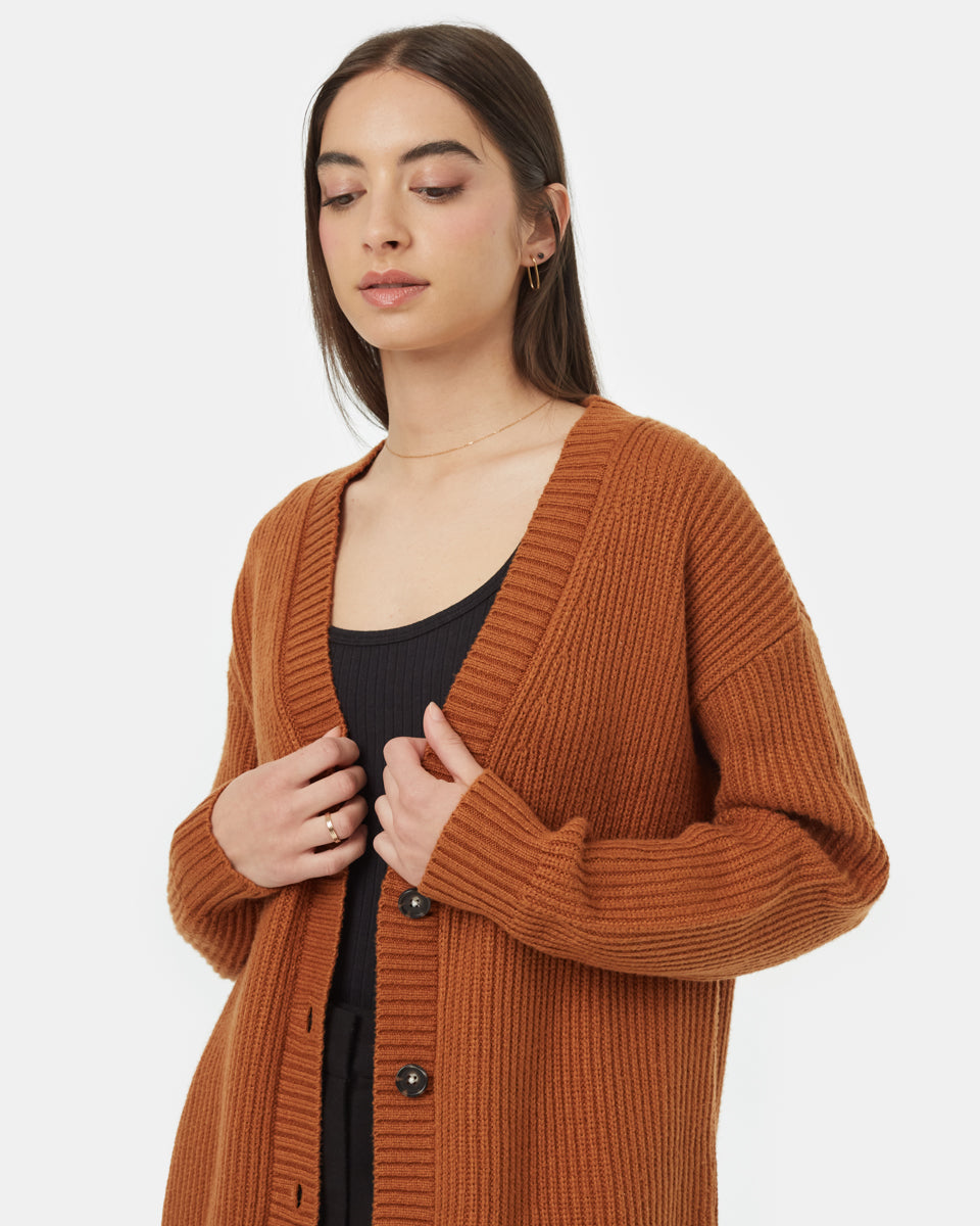 Highline Oversized Button Cardigan