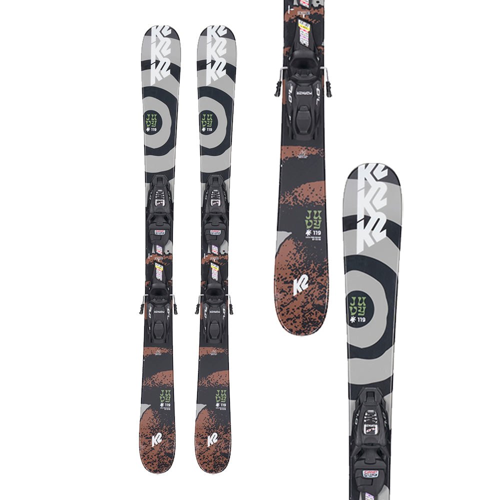 K2 Juvy Junior Ski 129 - 139  + FDT 7.0 GW Binding 2023