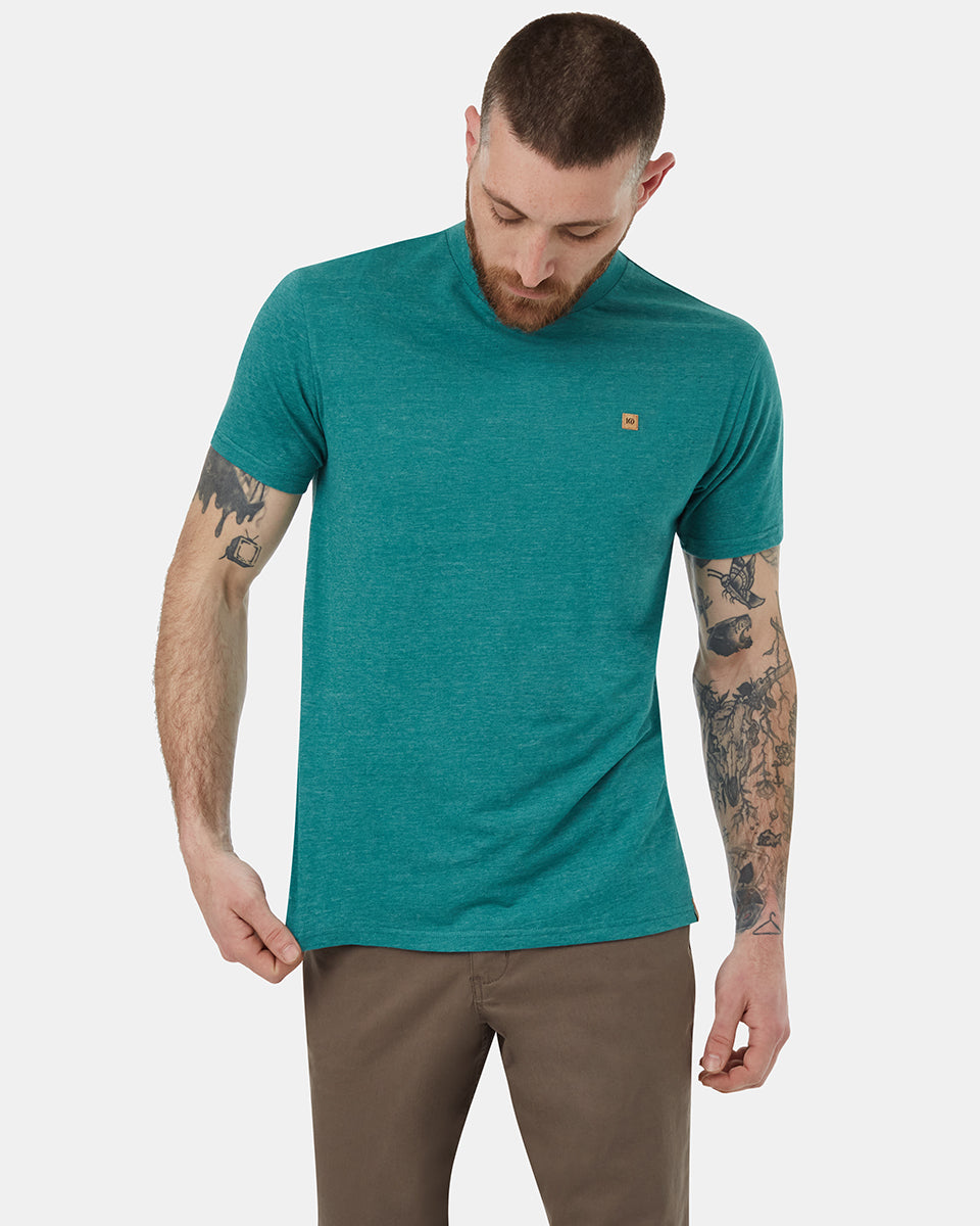 Hemp Step Hem T-Shirt