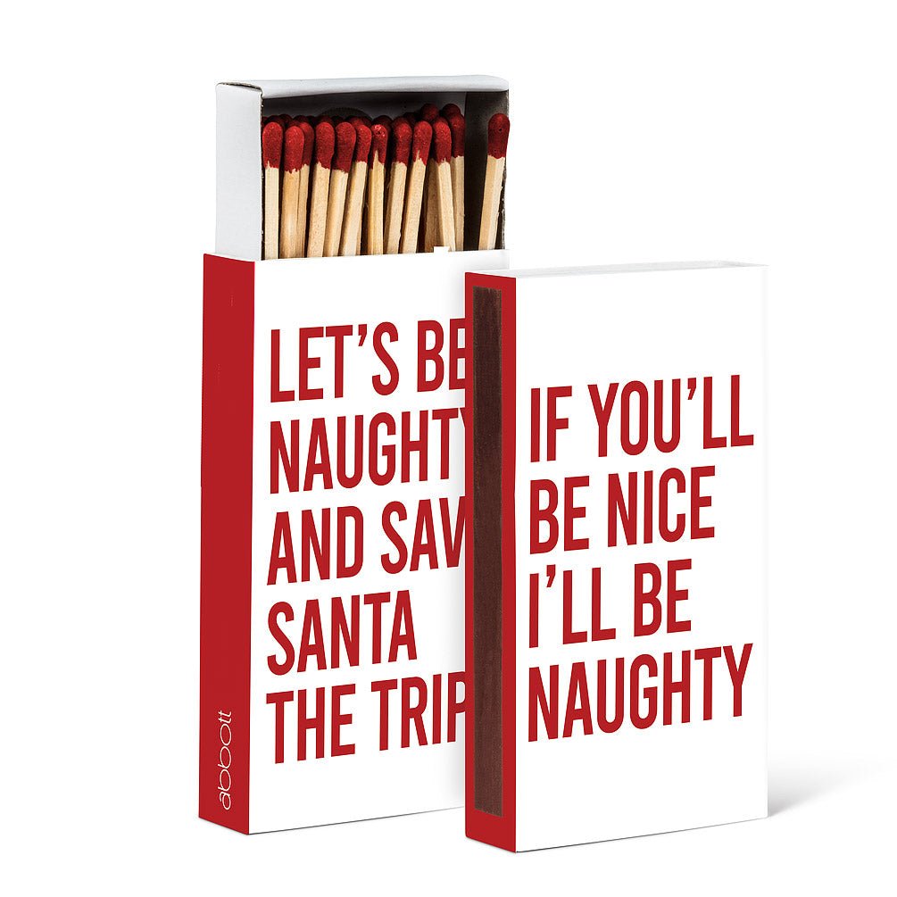 Abbott If Youll be Naughtyâ¦Matches (45 pack)