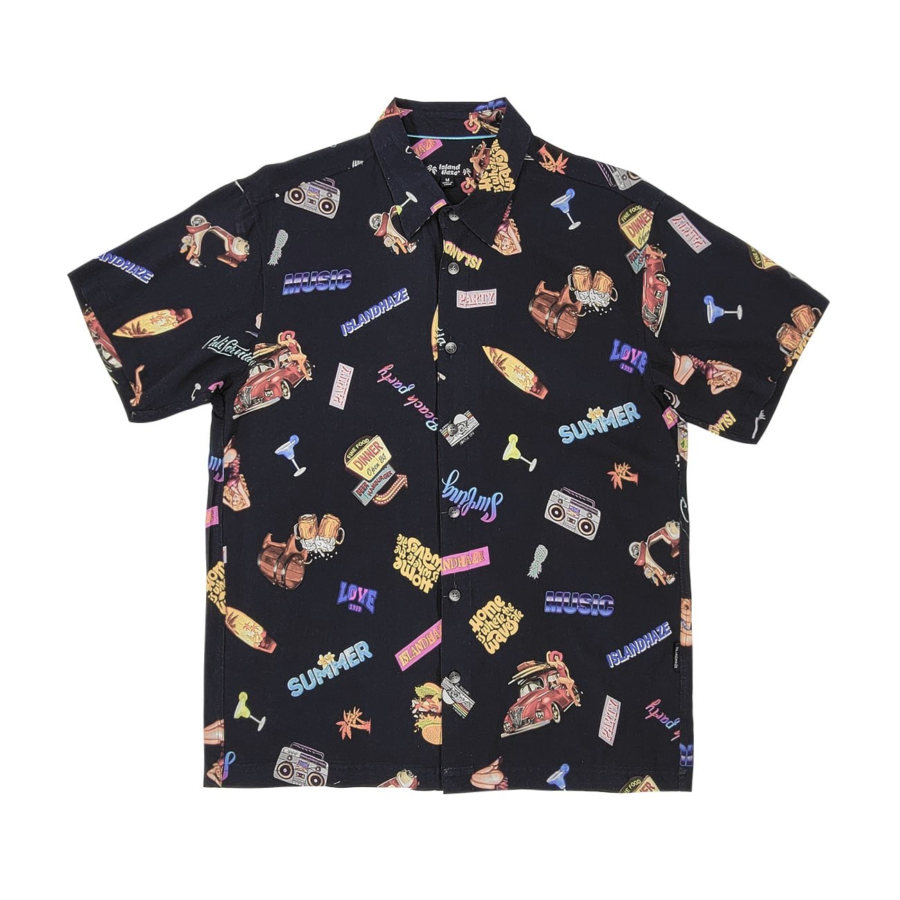 Island Haze Tiki Party Mens Shirt 2022