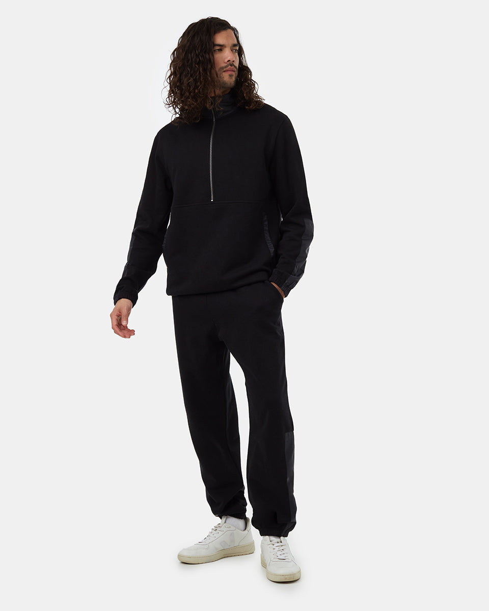 TreeFleece Woven Panel Half Zip