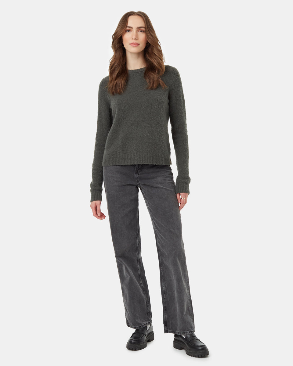 Highline Fuzzy Crew Sweater