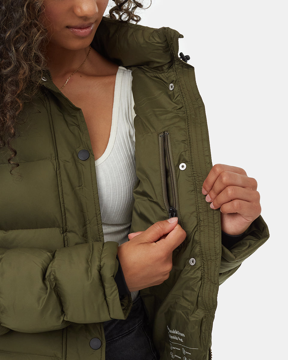 Ungendered Cloud Shell Mid-Length Puffer