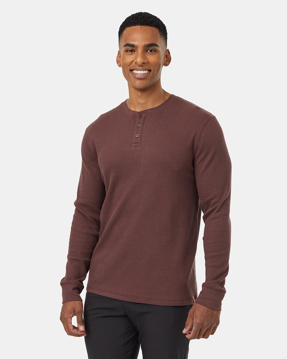 TreeWaffle Henley Longsleeve