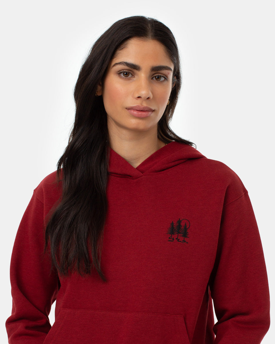 TreeFleece Golden Spruce Forest Hoodie