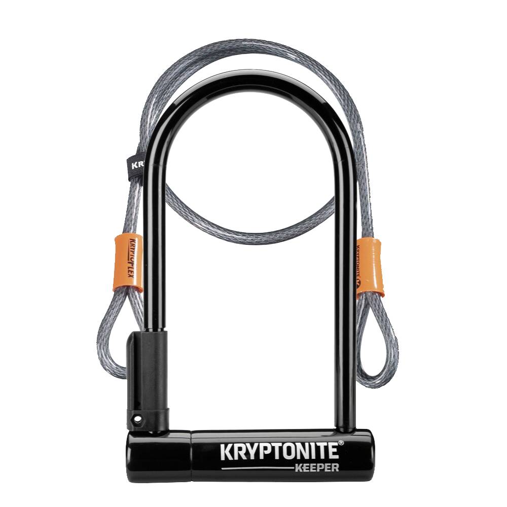 Kryptonite Keeper 12 STD With 4' Flex Cable Lock