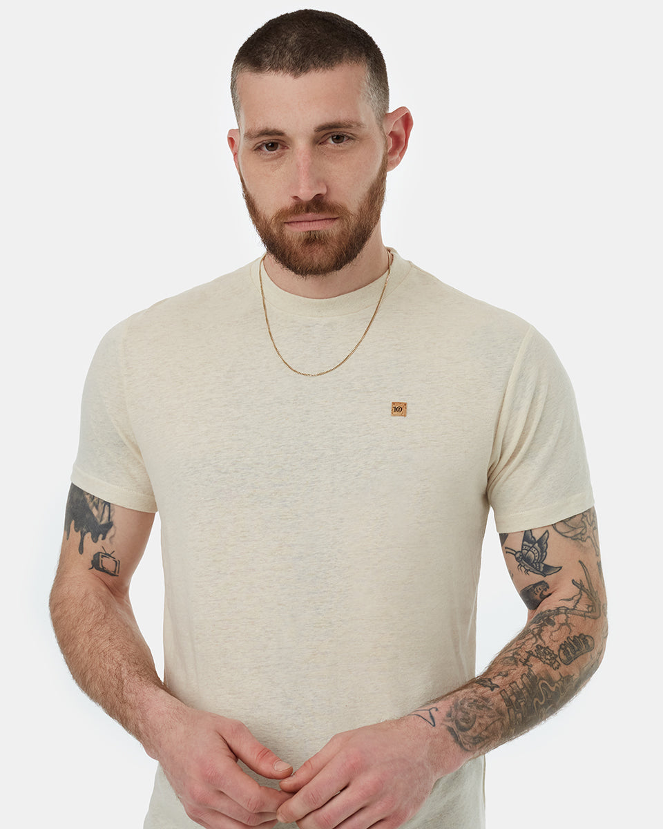 Hemp Step Hem T-Shirt