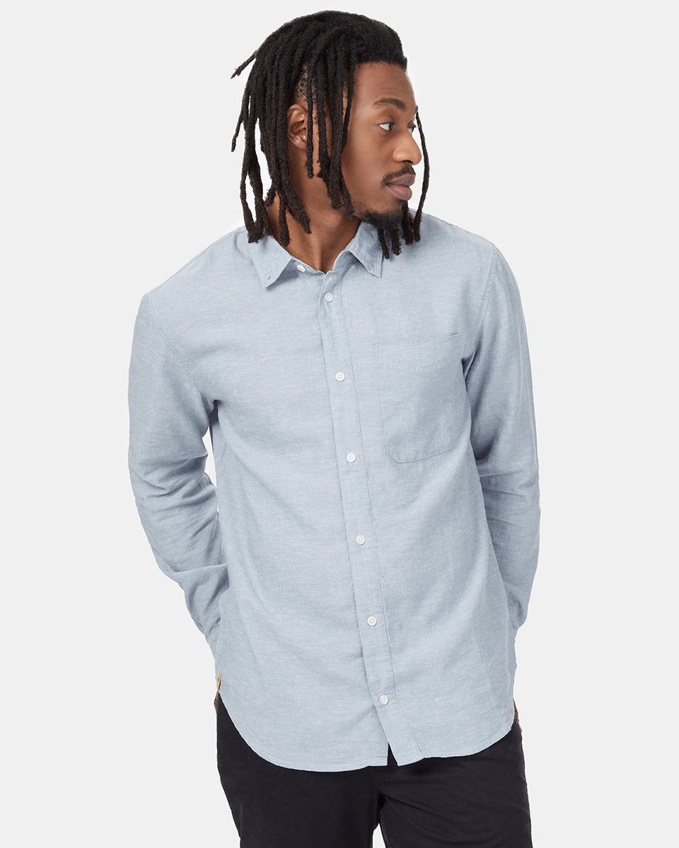 Hemp Button Front Shirt