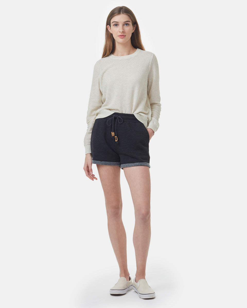 Highline Cotton Rib Crew Sweater