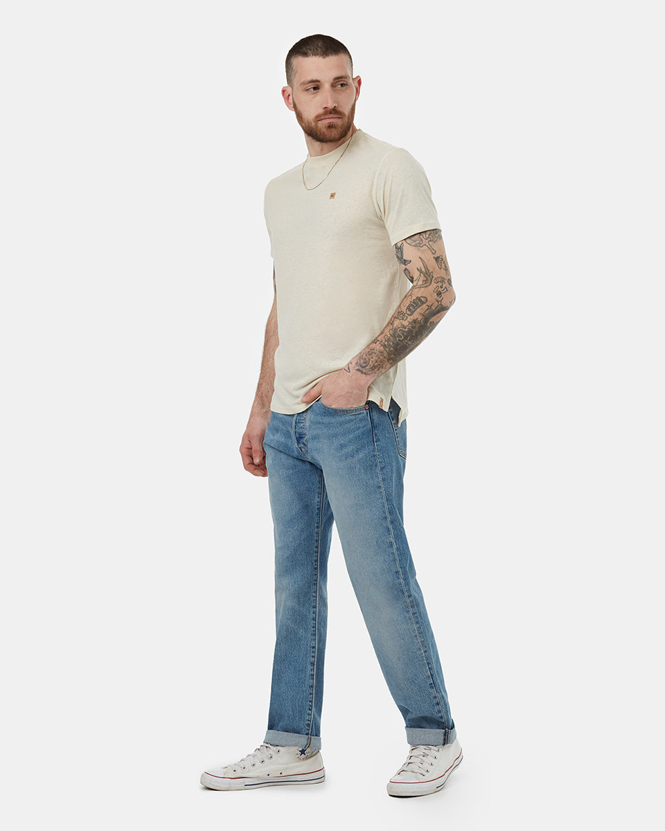 Hemp Step Hem T-Shirt