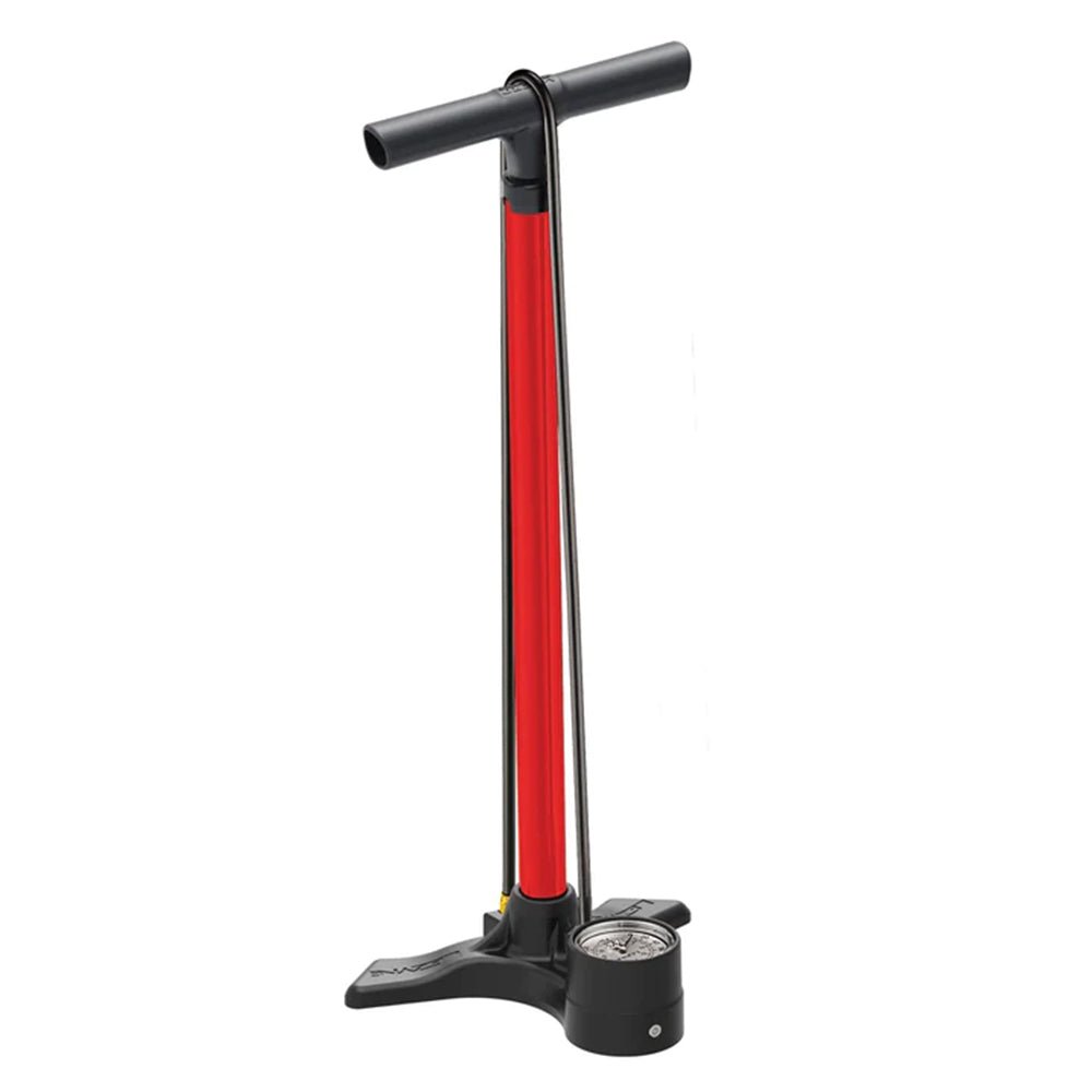 Lezyne Macro Floor Pump Drive 2.5 ABS-1 Pro Chuck 220psi Red