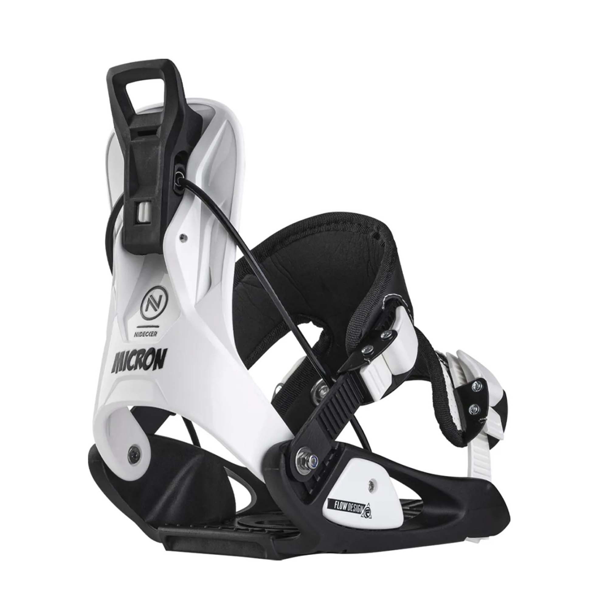 Nidecker Flow Micron Youth Snowboard Bindings 2025