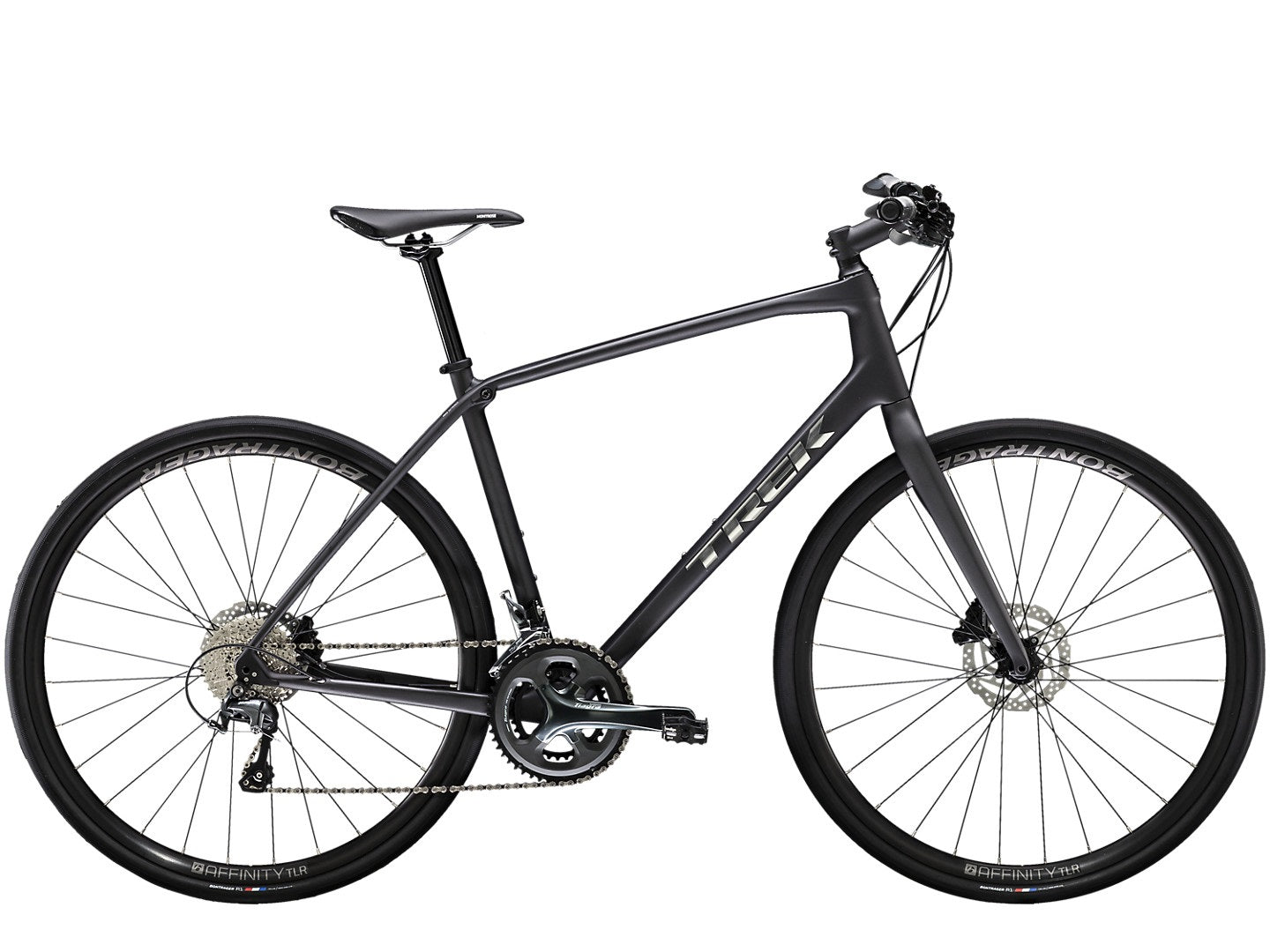 Trek FX Sport 5 Bike Matte Dnister Black L