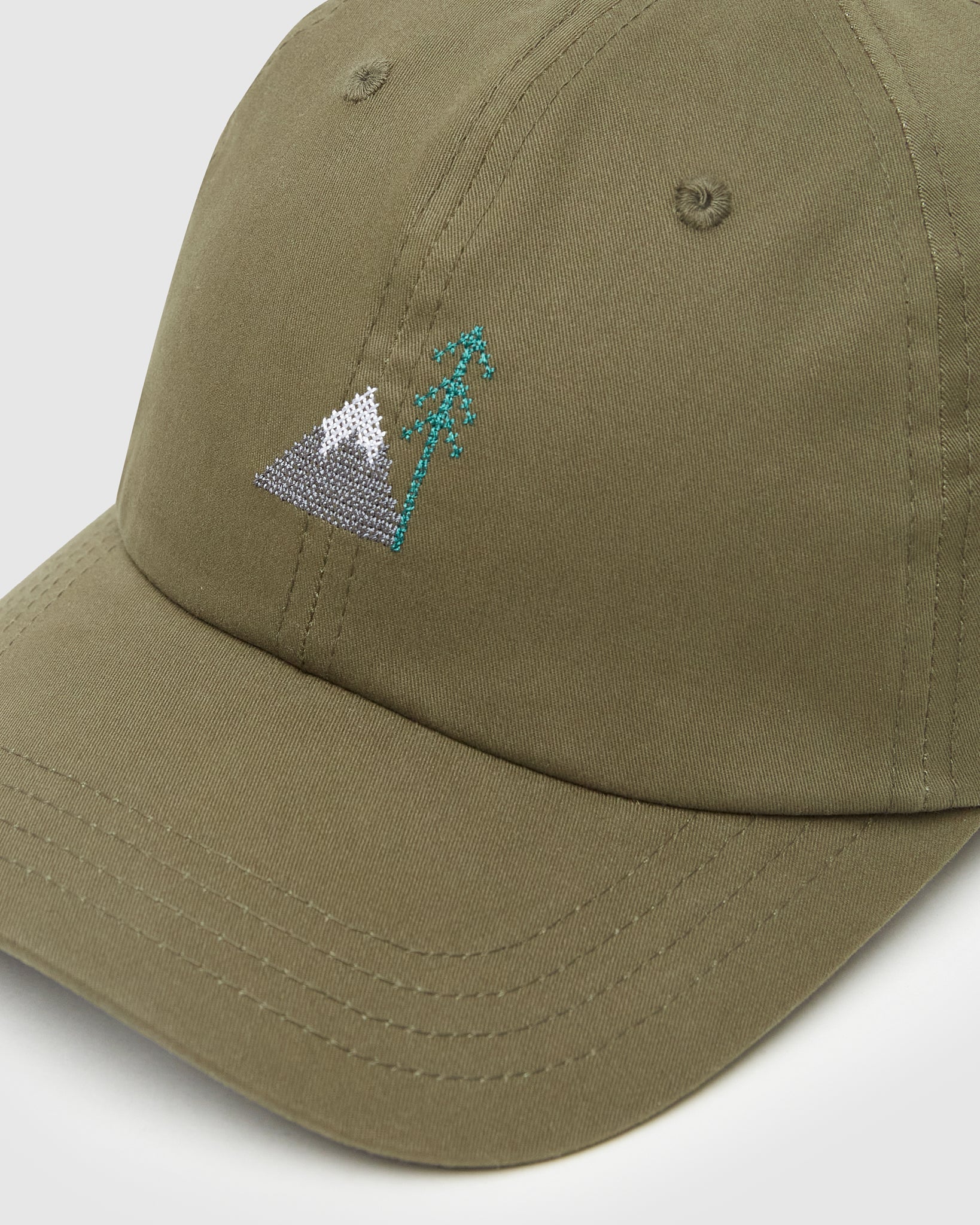 Peaks Embroidery Hat