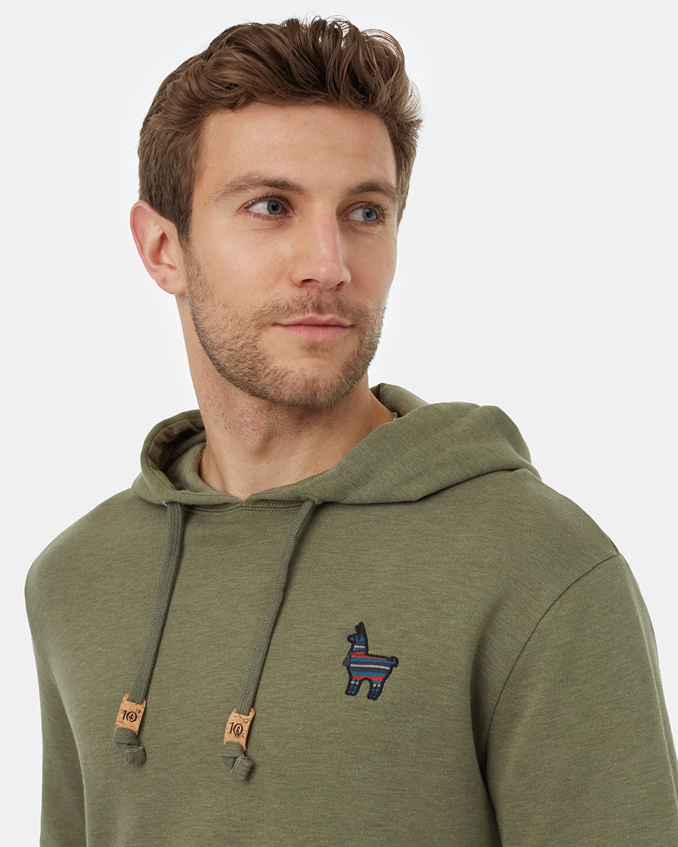 Peru Embroidered Llama Hoodie