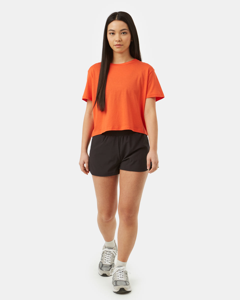 TreeBlend Cropped Relaxed T-Shirt