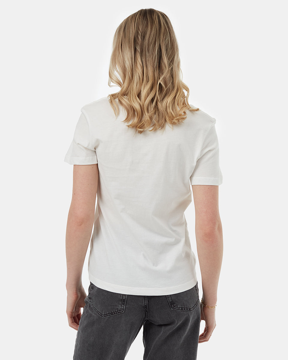 Regenerative Cotton V-Neck T-Shirt