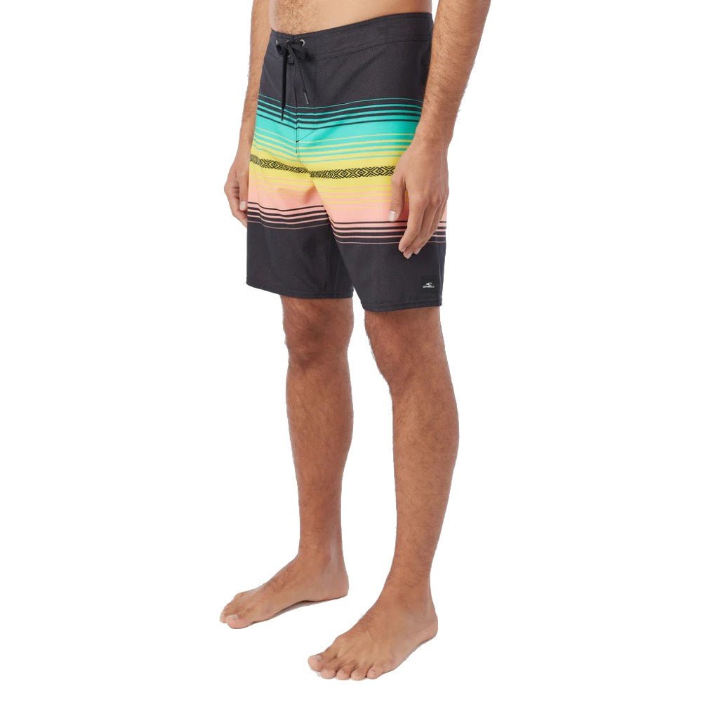 Oneill Hyperfreak Heat Stripe Mens 19 Shorts 2023