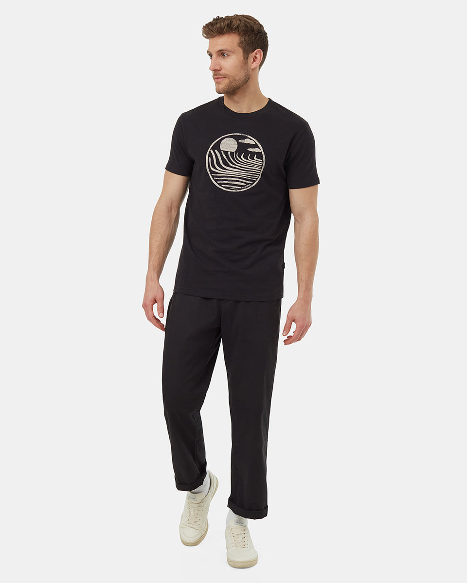 Regenerative Cotton Crop Lines T-Shirt